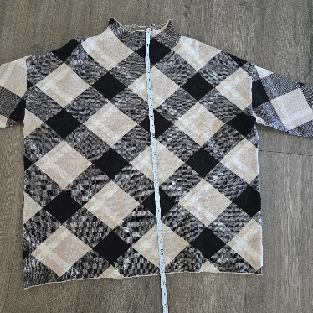 Racheal Zoe Plaid Pullover Sweater Womens Size XL - Picture 10 of 16